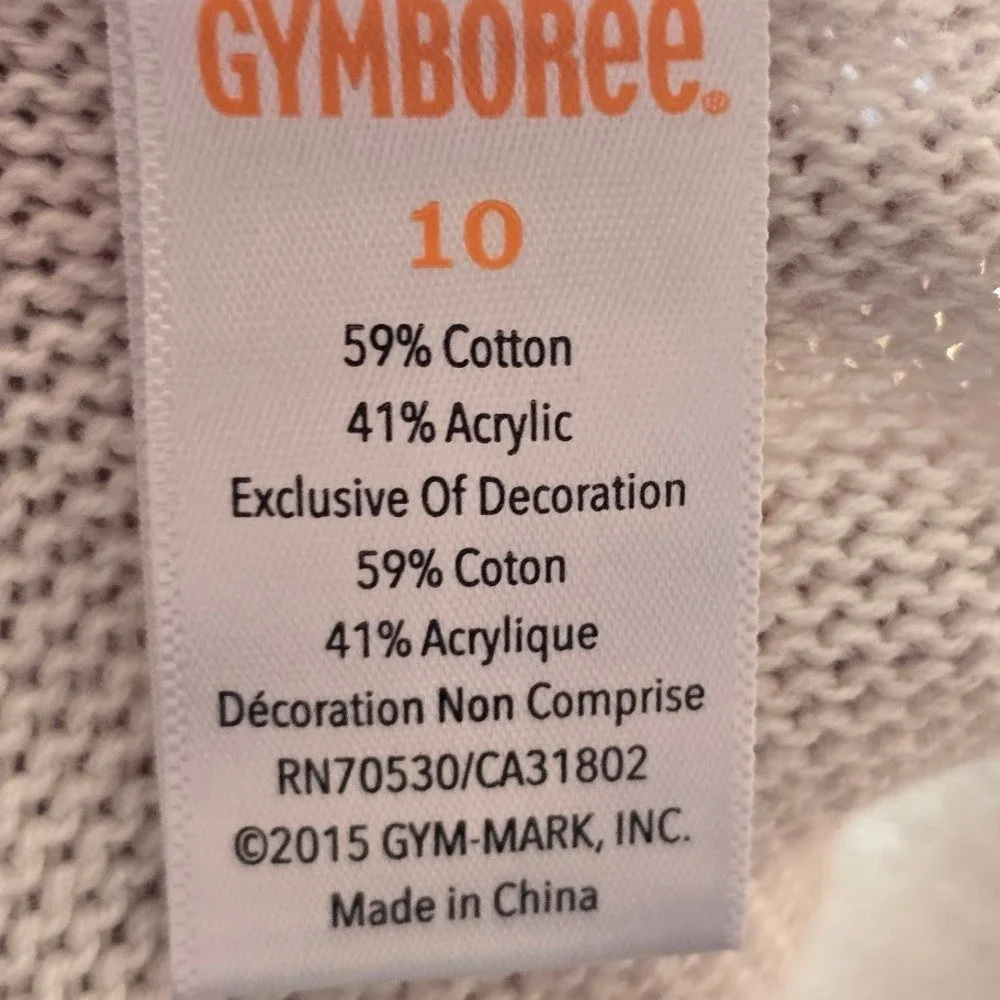 Gymboree measurements length